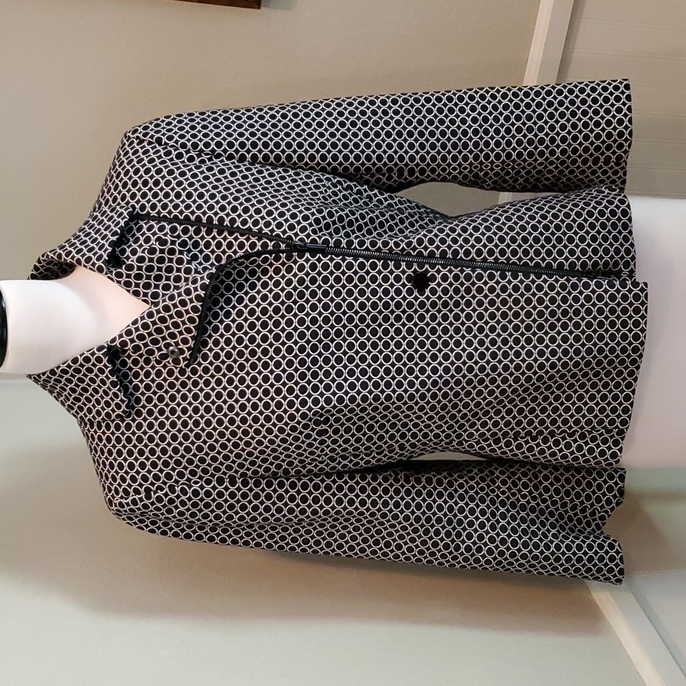 Akris Punto graphic jacket blazer